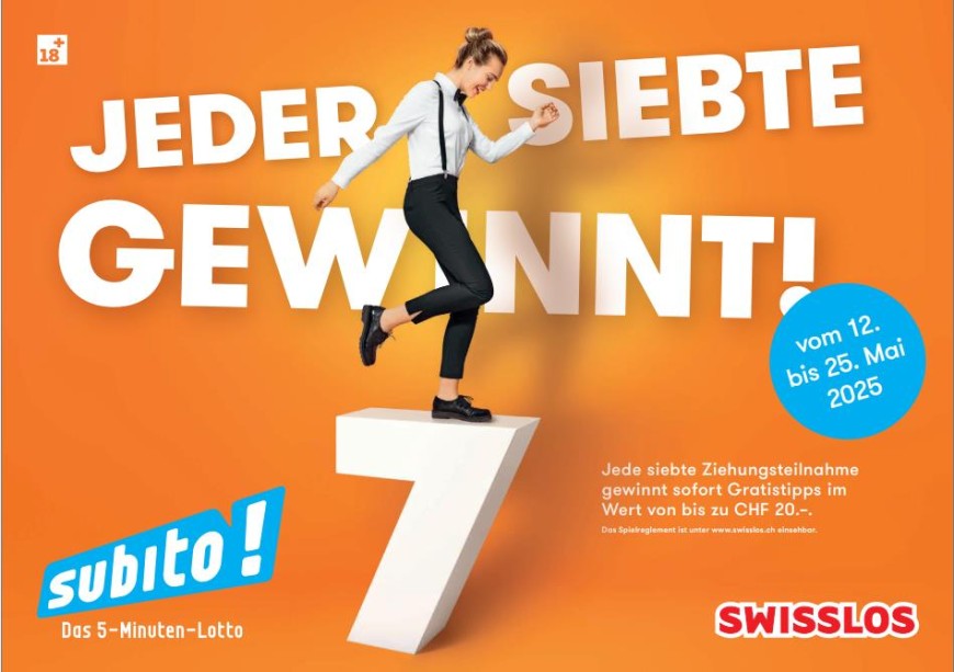 Jeder 7. gewinnt 1/2025