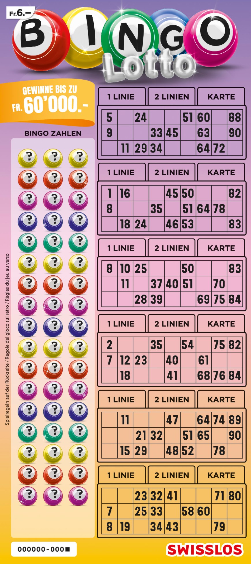 Bingo Lotto 2290