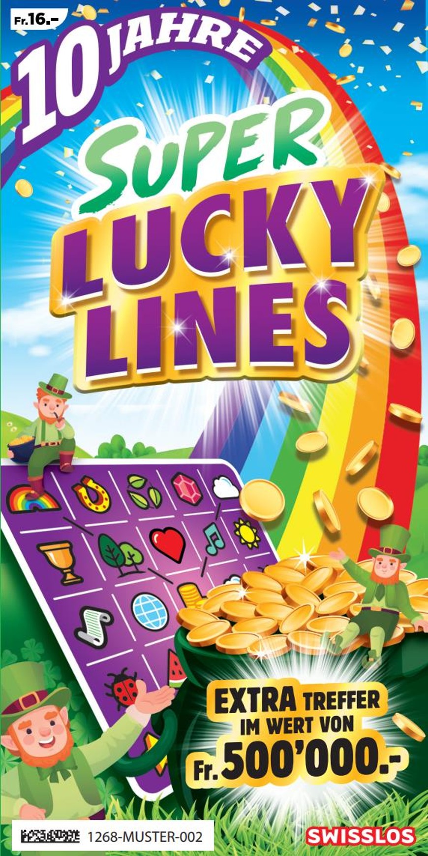 Super Lucky Lines 2283