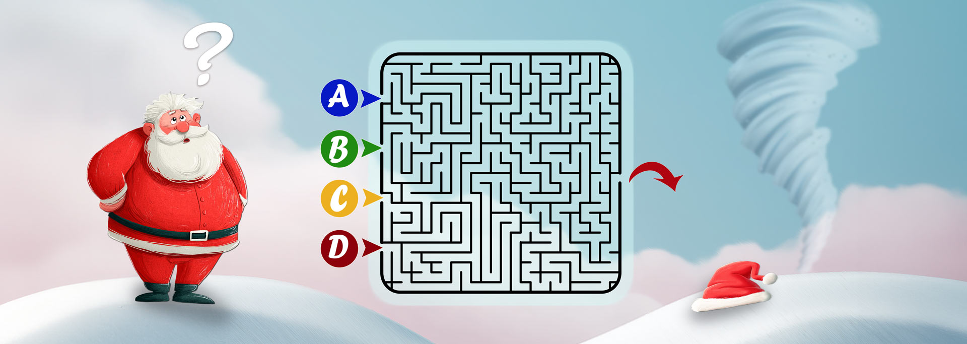 Monatsverlosung Dezember 2025 Santa